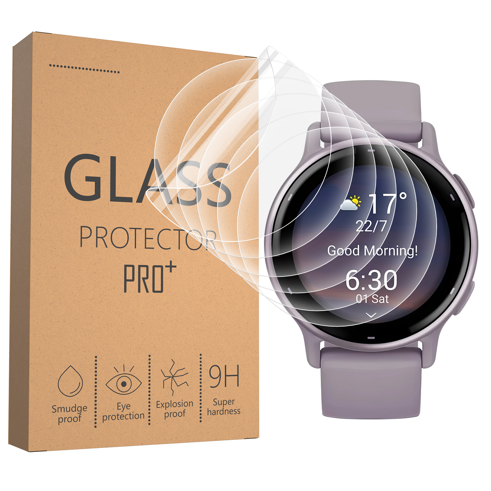 Hydrogel Screen Protector - Soft Clear Protective Film For Garmin