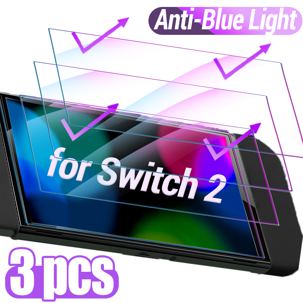 Anti Blue Light Film - 1-3 Pcs for Nintendo Switch 2