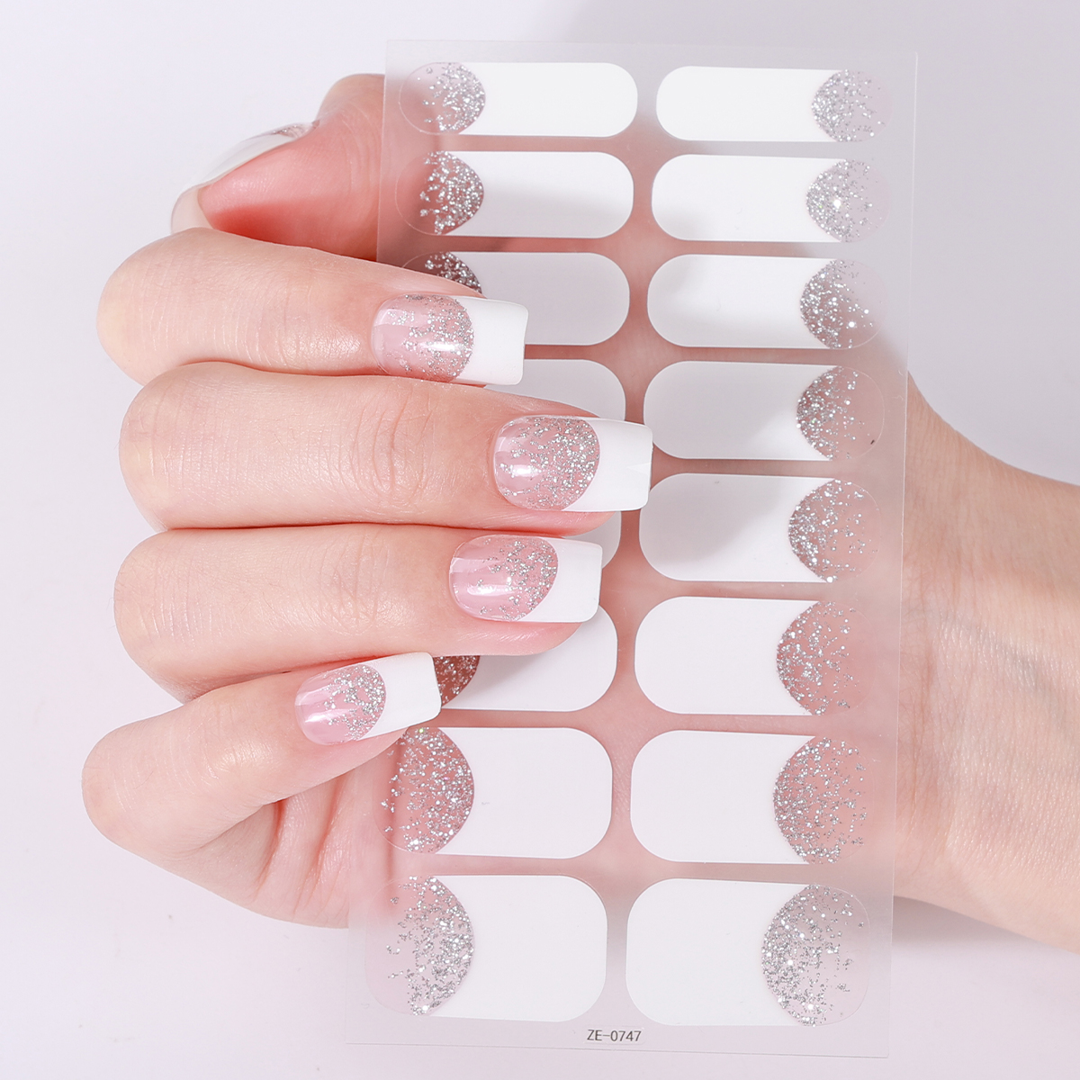 16Tips Full Cover French Nail  - đánh giá và giá Full Cover Adhesive