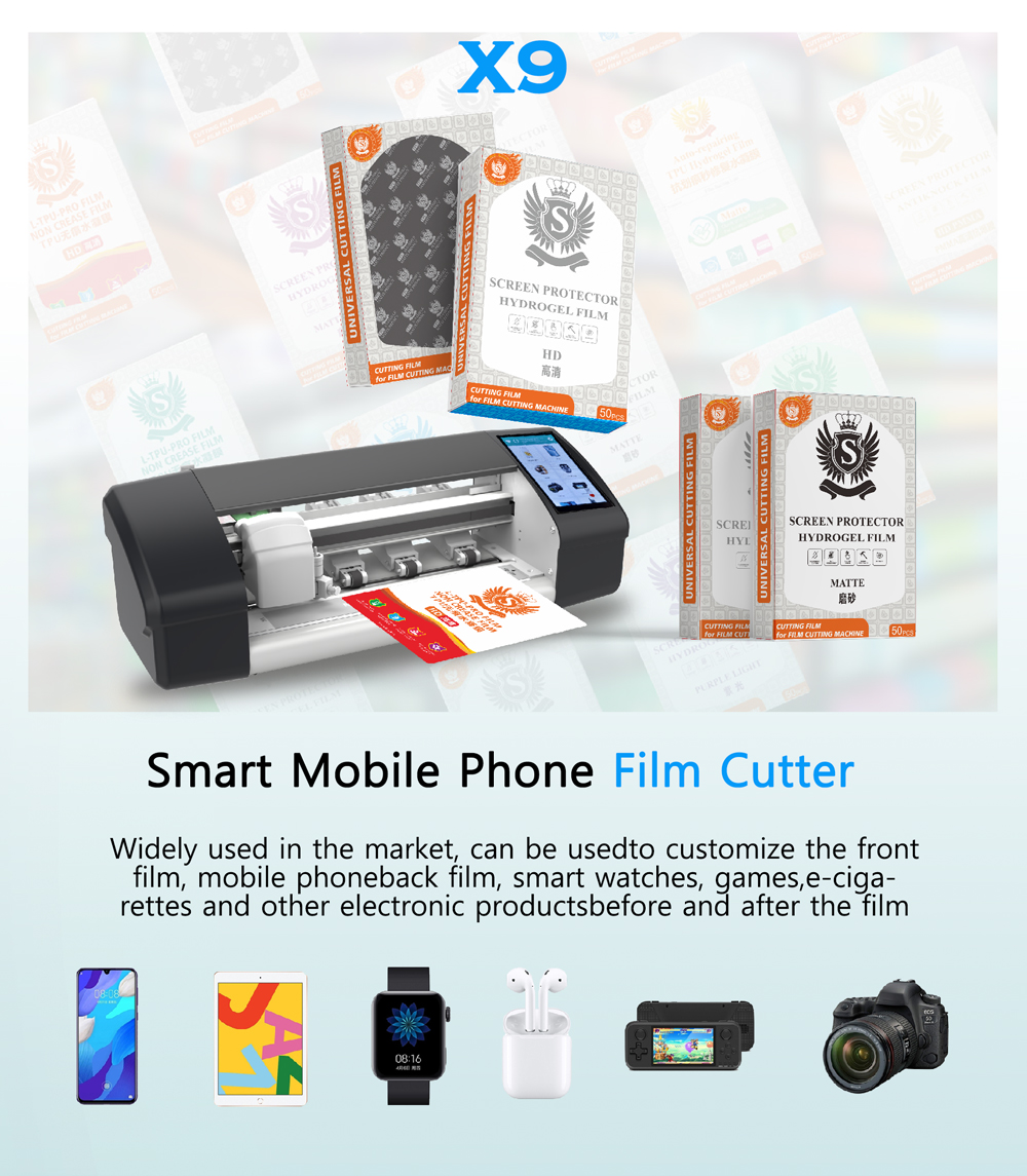 L 2024 X9 TPU Material Cut Mac - đánh giá và giá Screen Protector Cutter