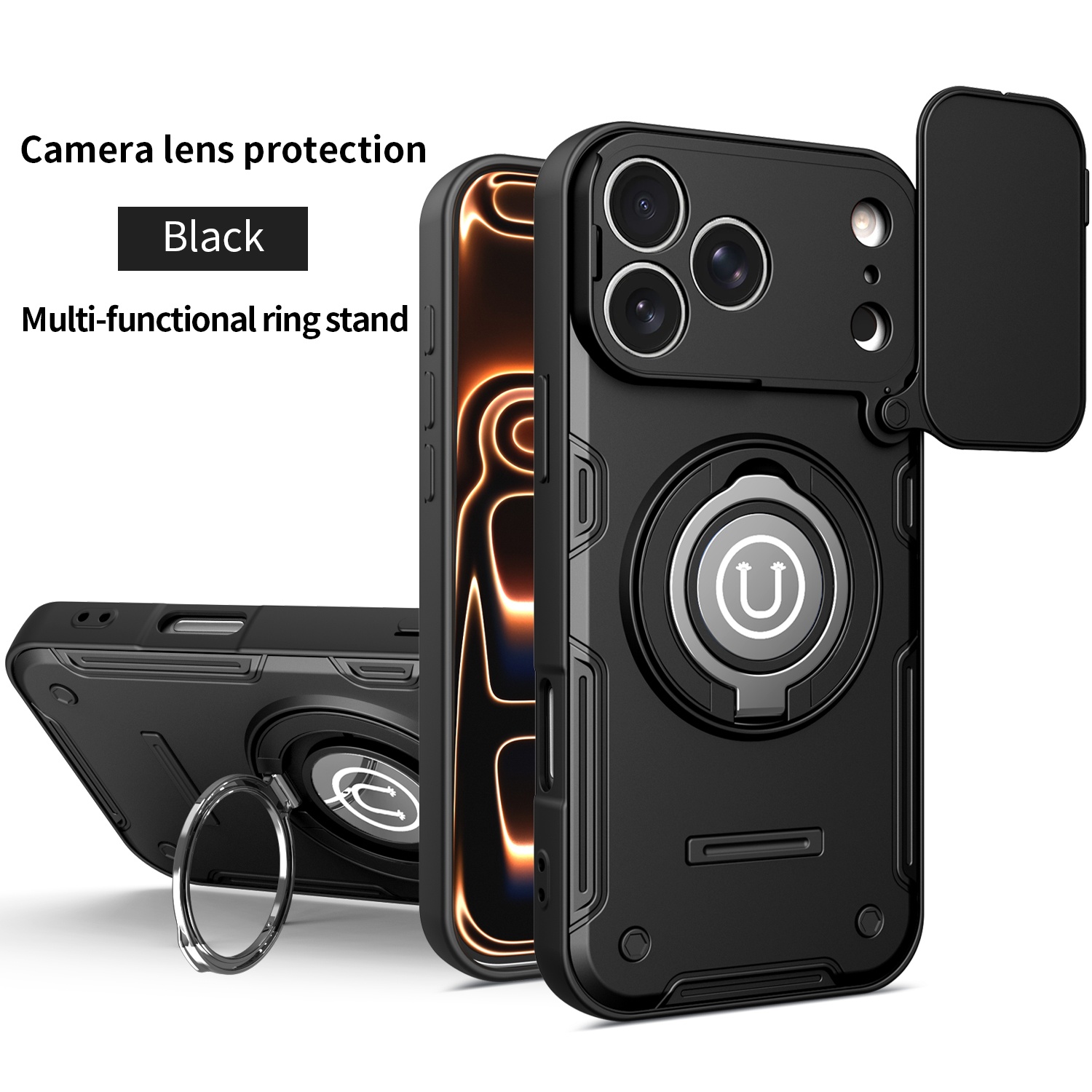 Shockproof Power Slide Camera  - đánh giá và giá Camera Lens Protector