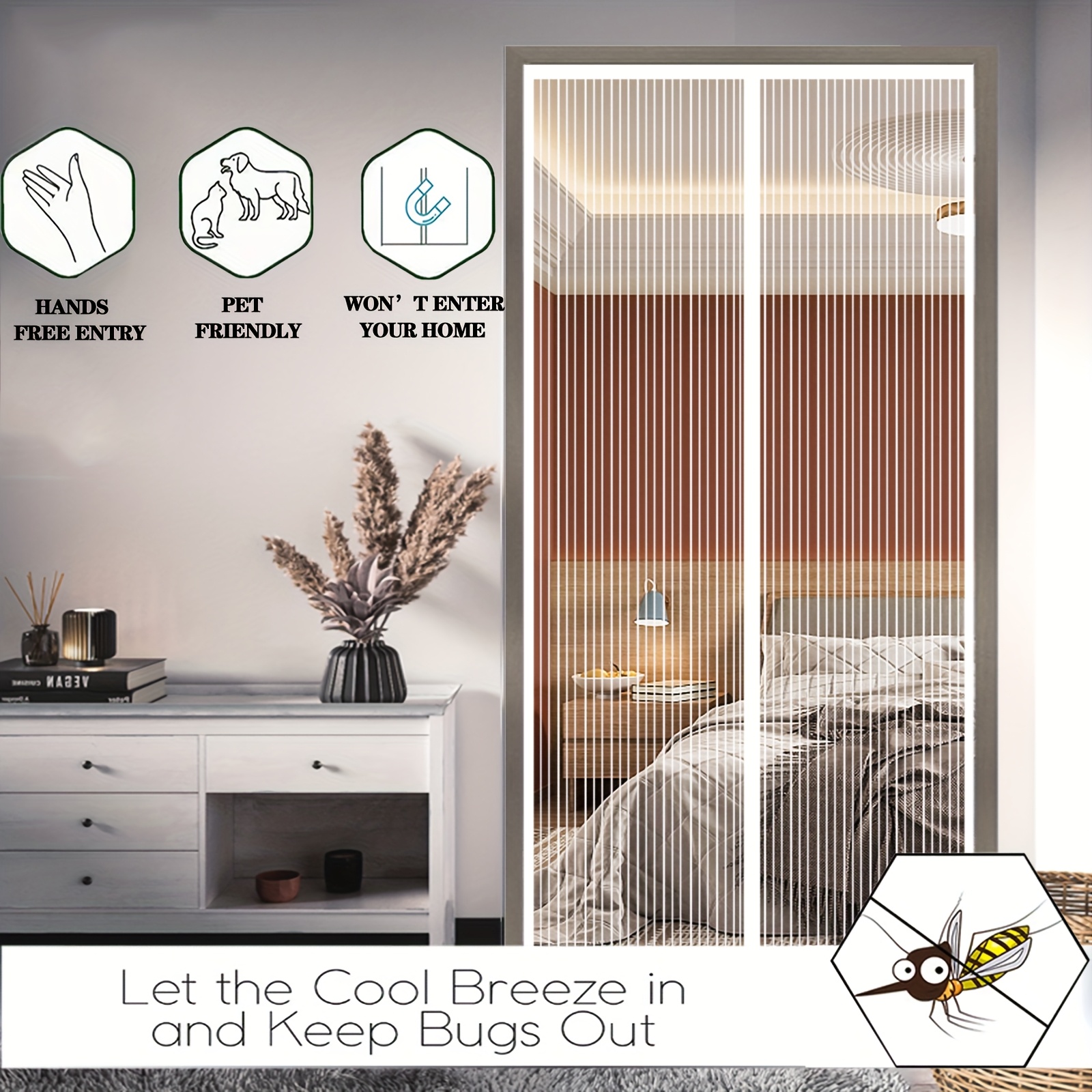 Auto-Close Magnetic Mosquito D - đánh giá và giá Privacy Screen Protector