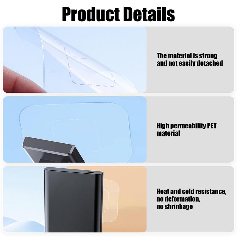 6pcs Static Stickers For Dashc - đánh giá và giá Glass Protector Auto