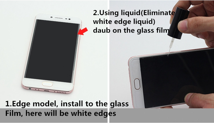 Tempered Glass White Edge Elim - đánh giá và giá Oleophobic Coating Spray