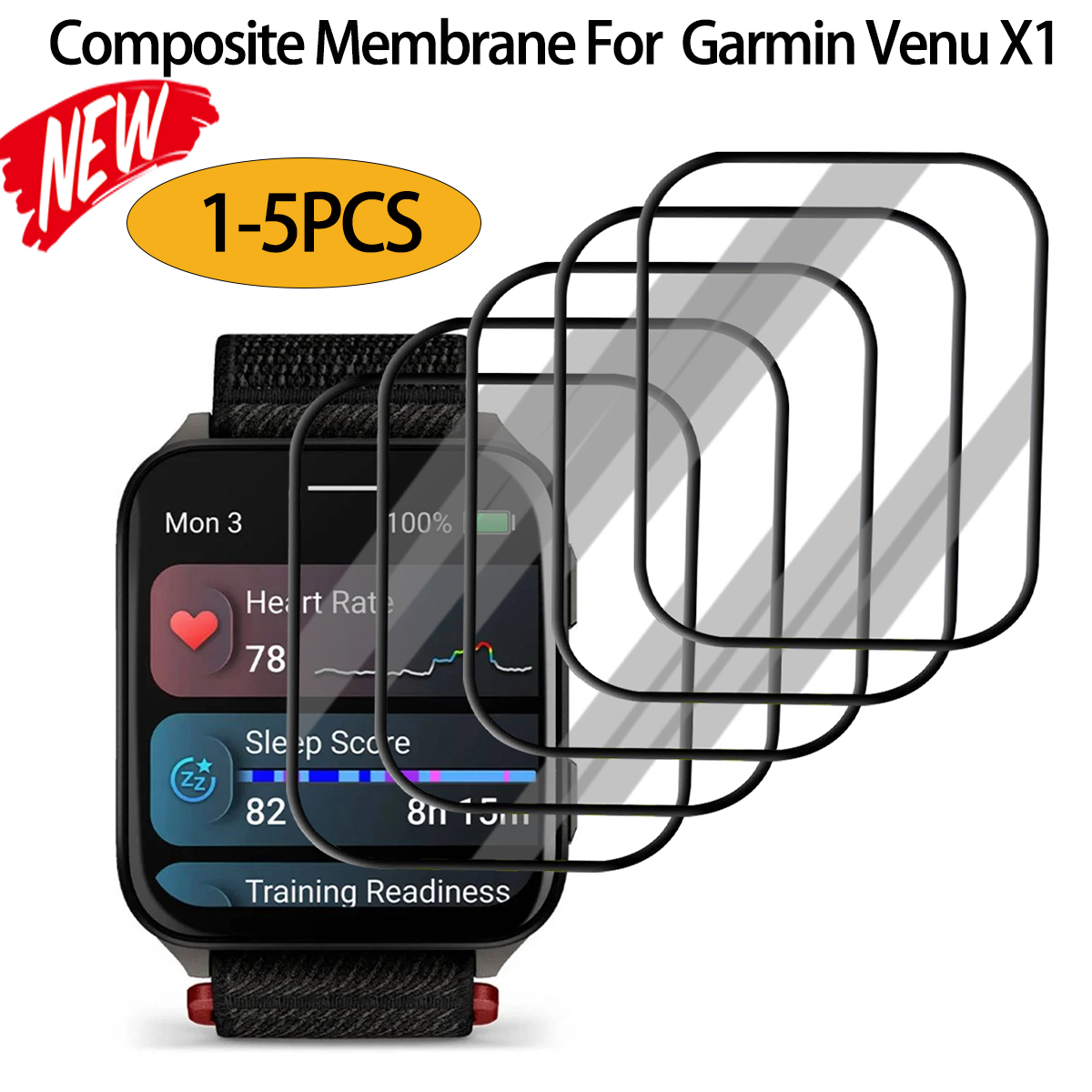 Anti-scratch Film For Garmin V - đánh giá và giá Curved Edge Screen