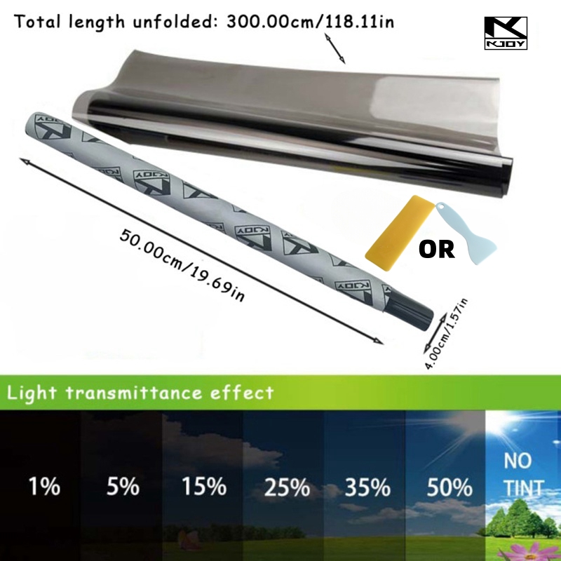 3Mx50CM VLT Black Car Window F - đánh giá và giá Glass Protector Auto