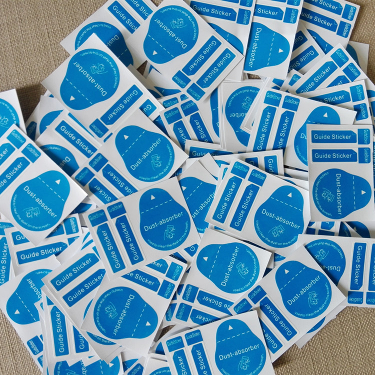 1/20/50/100pcs Blue Dust Remov - đánh giá và giá Dust Removal Sticker