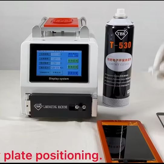 TBK-208M 3 in 1 OCA Laminator  - đánh giá và giá Air Bubble Remover