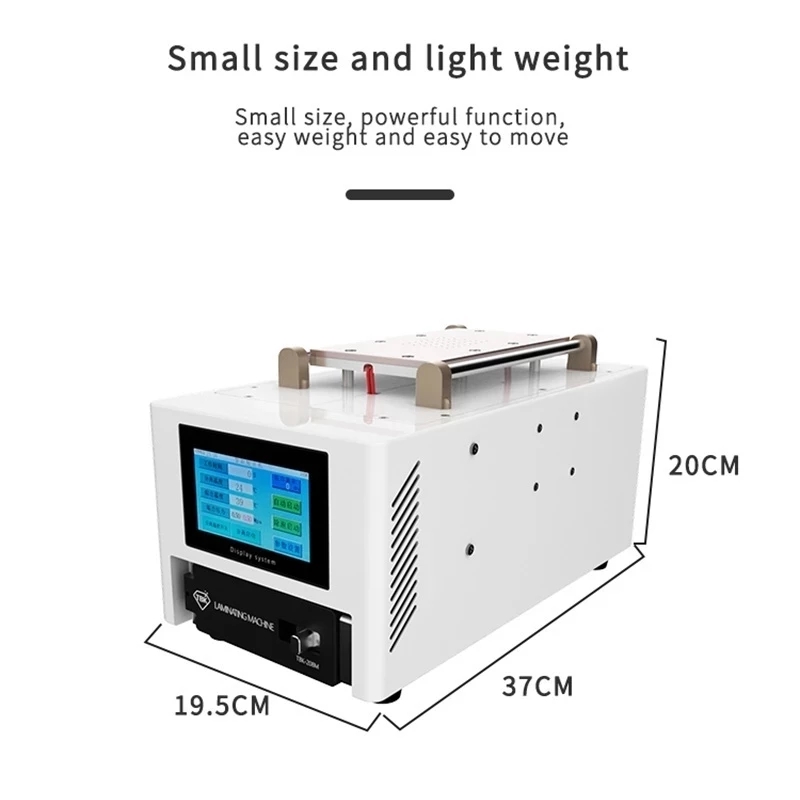 TBK-208M 3 in 1 OCA Laminator  - đánh giá và giá Air Bubble Remover