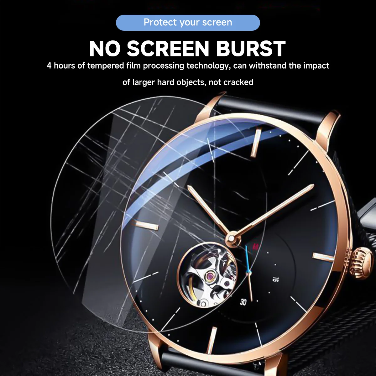 26-46mm Universal Tempered Gla - đánh giá và giá Smartwatch Screen Film
