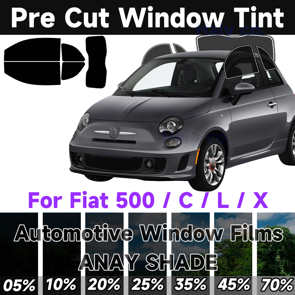 Precut Window Tint for Fiat 50 - đánh giá và giá Glass Protector Auto