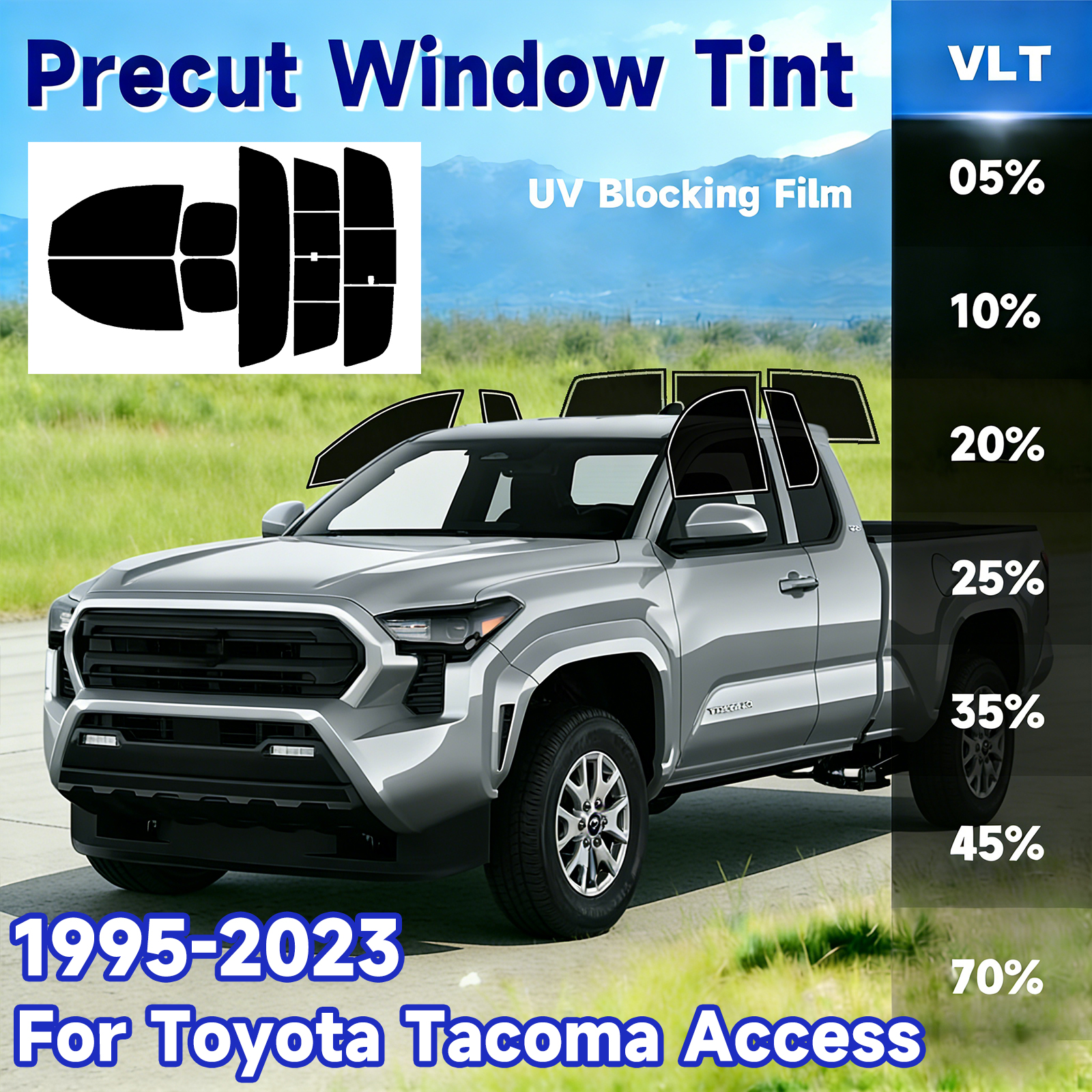 Precut Window Tint Car for Toy - đánh giá và giá Privacy Screen Protector
