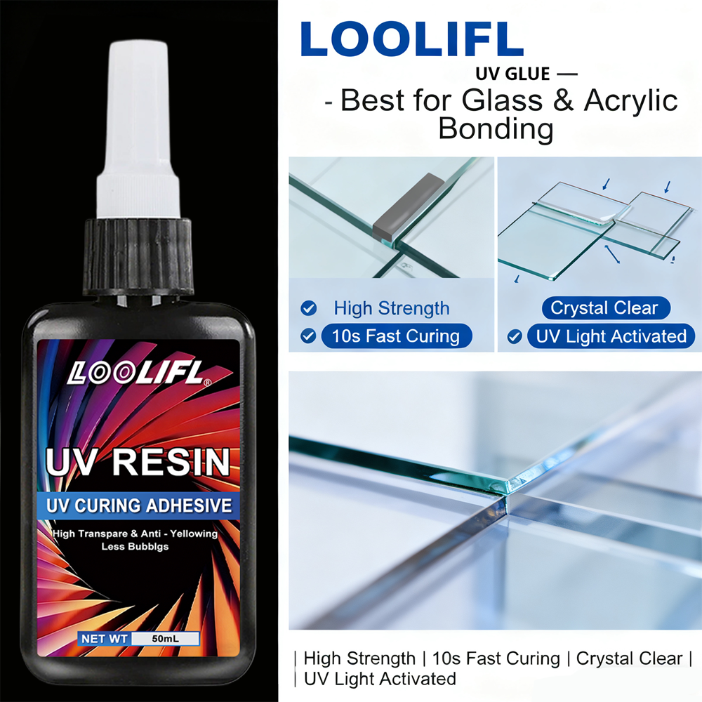 LOOLIFL UV Resin Kit With Mini - đánh giá và giá Liquid Uv Glue Kit