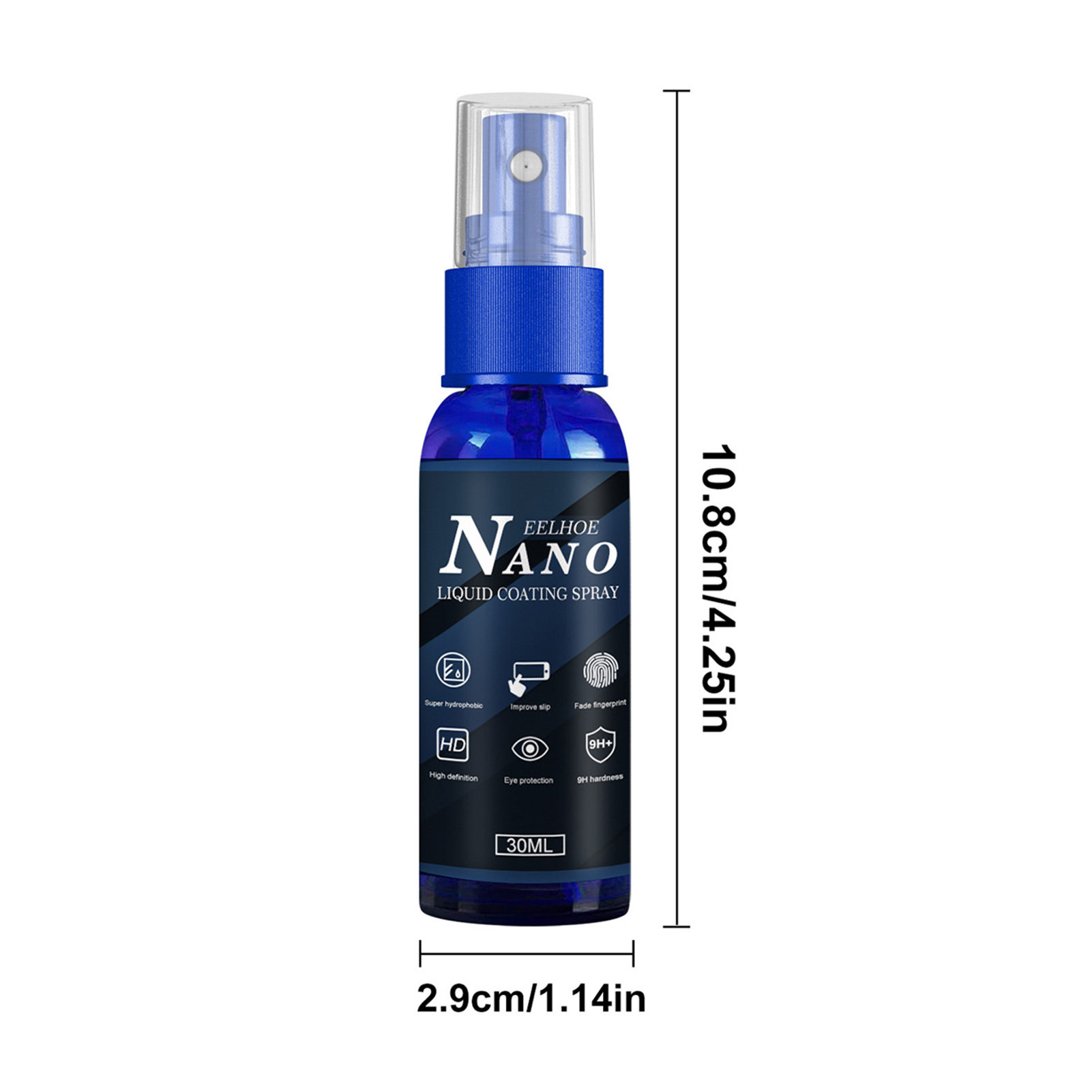 Nano  Screen Protector Fade Fi - đánh giá và giá Oleophobic Coating Spray