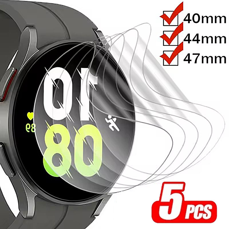5Pcs Hydrogel Film For Samsung - đánh giá và giá Hydrogel Screen Protector