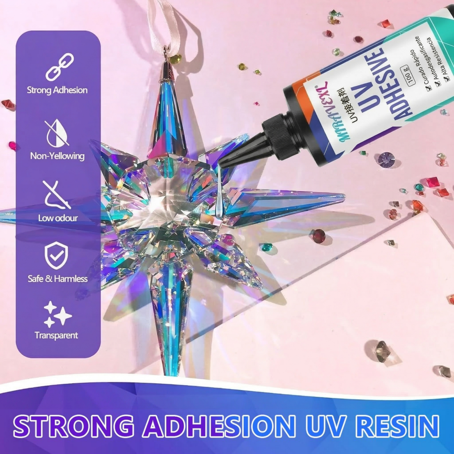 Upgraded UV Resin Kit with USB - đánh giá và giá Liquid Uv Glue Kit