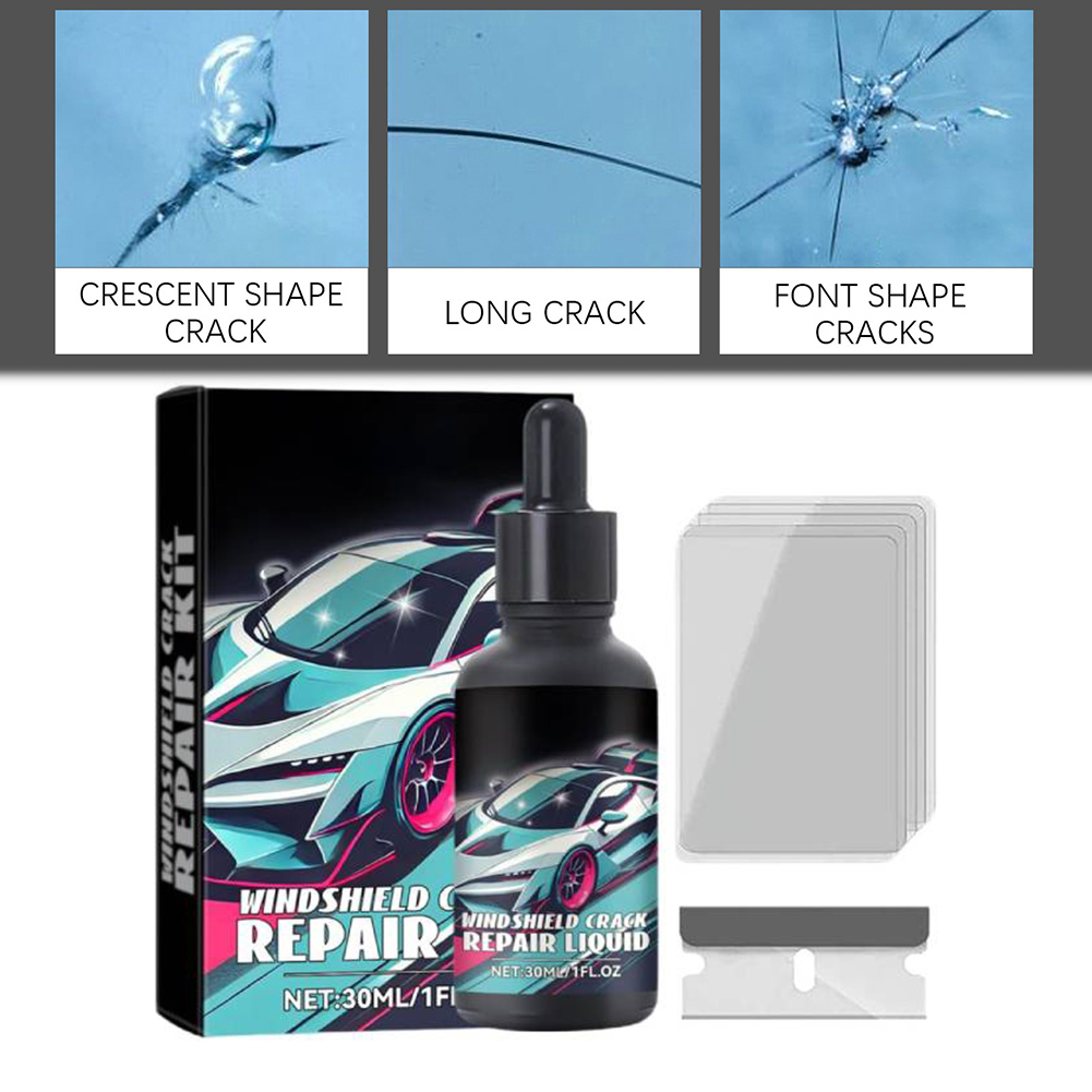 Cracked Glass Scratch Repair K - đánh giá và giá Liquid Uv Glue Kit