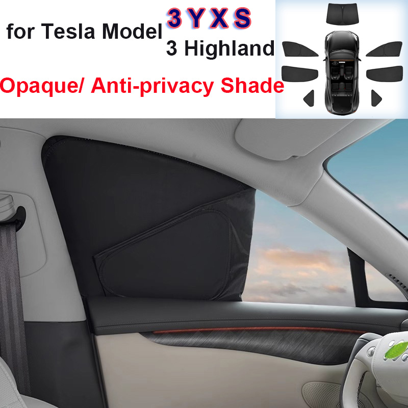 Car Sunshade for Tesla Model 3 - đánh giá và giá Privacy Screen Protector