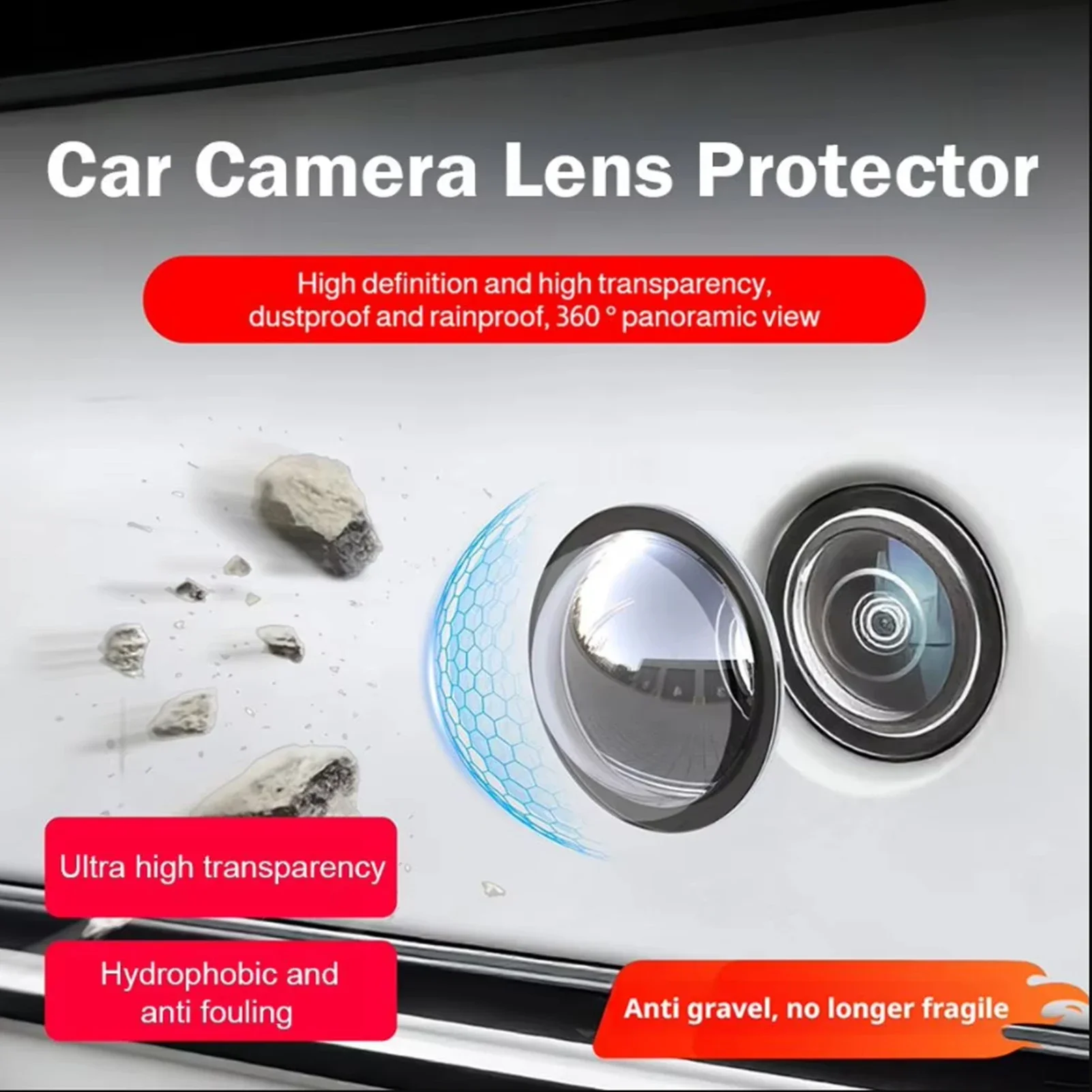 2 Pcs Car Camera Lens Protecto - đánh giá và giá Camera Lens Protector