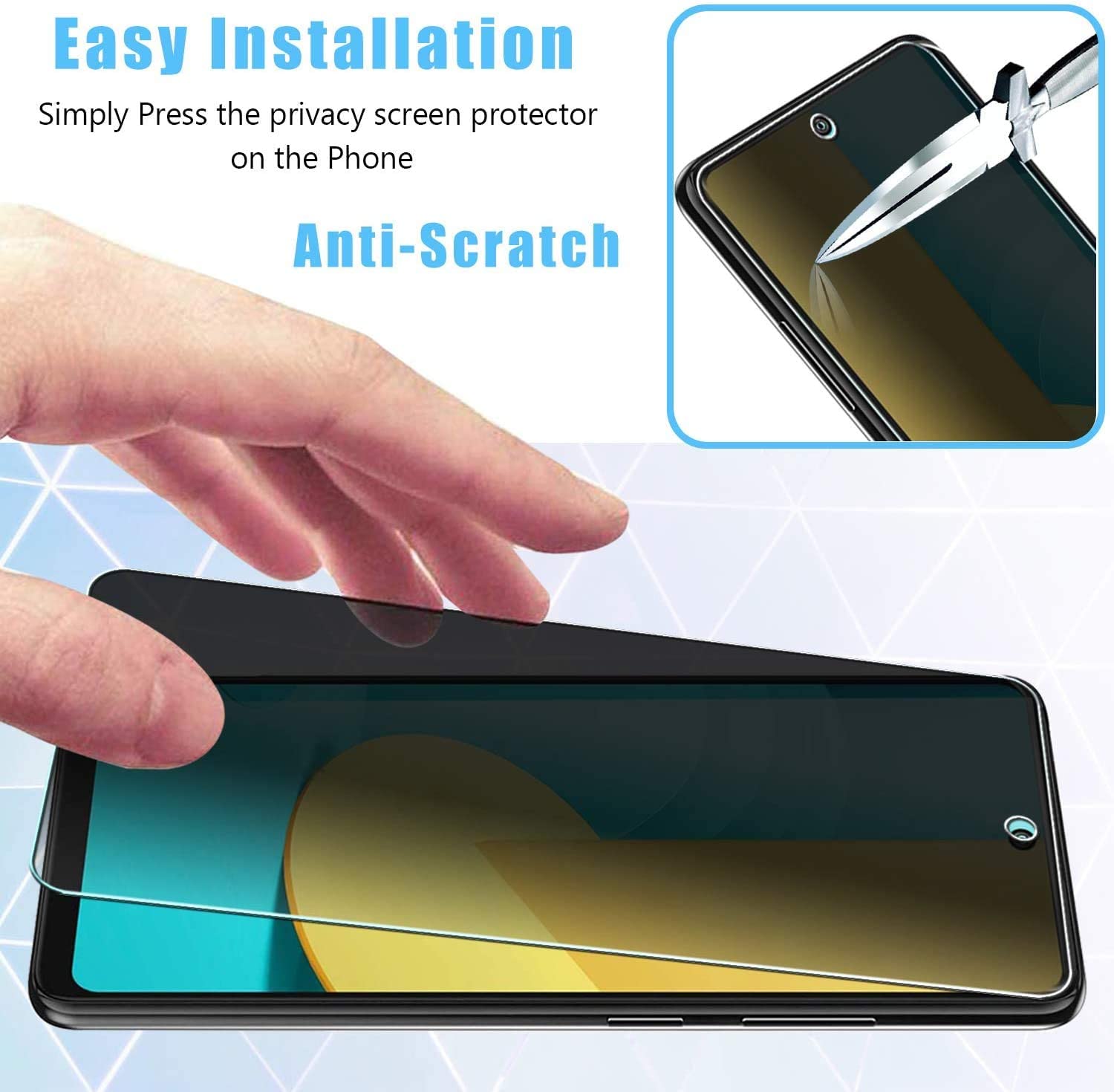2 PACK Privacy Filter Tempered - đánh giá và giá Privacy Filter 2Pack