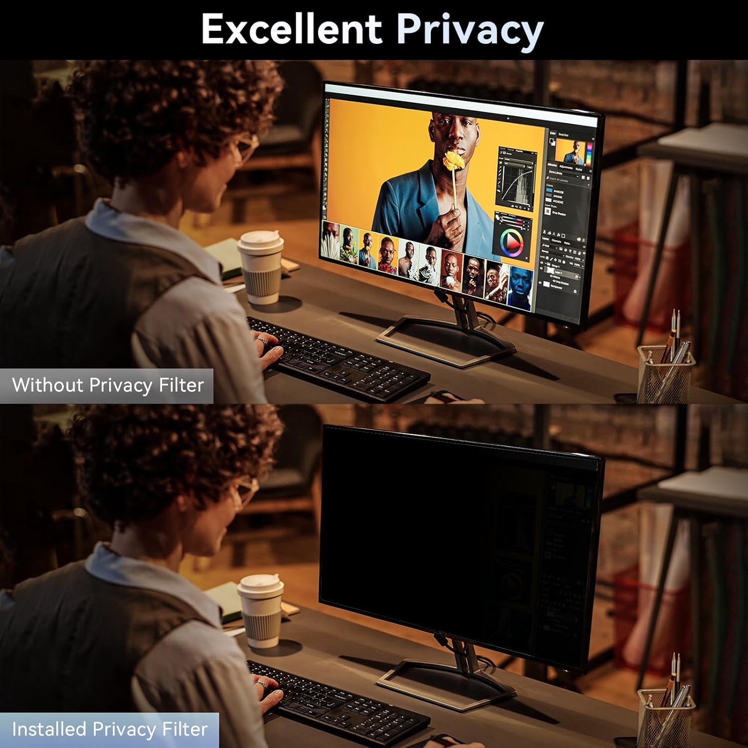 [2 Pack]32 Inch Computer Priva - đánh giá và giá Privacy Filter 2Pack