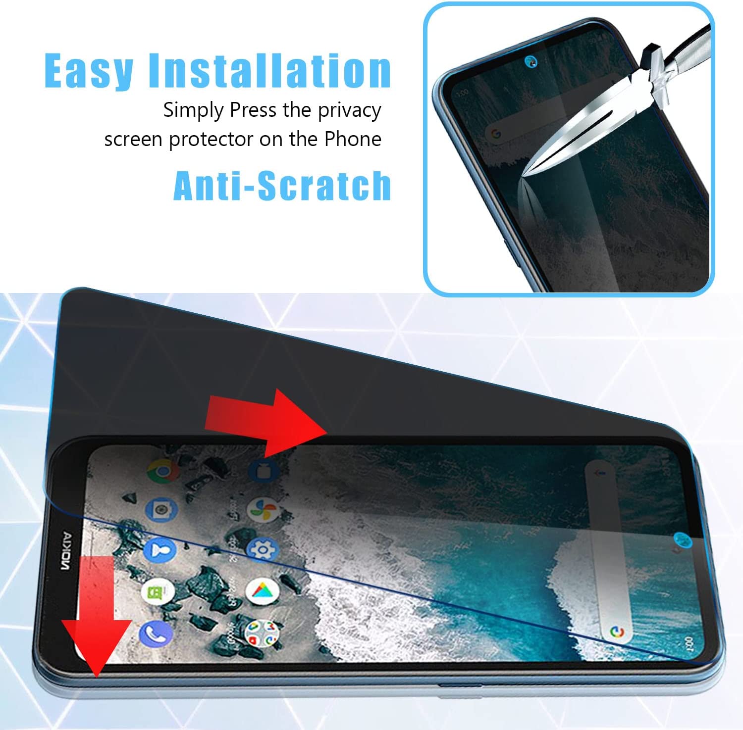 2 PACK Privacy Filter Tempered - đánh giá và giá Privacy Filter 2Pack