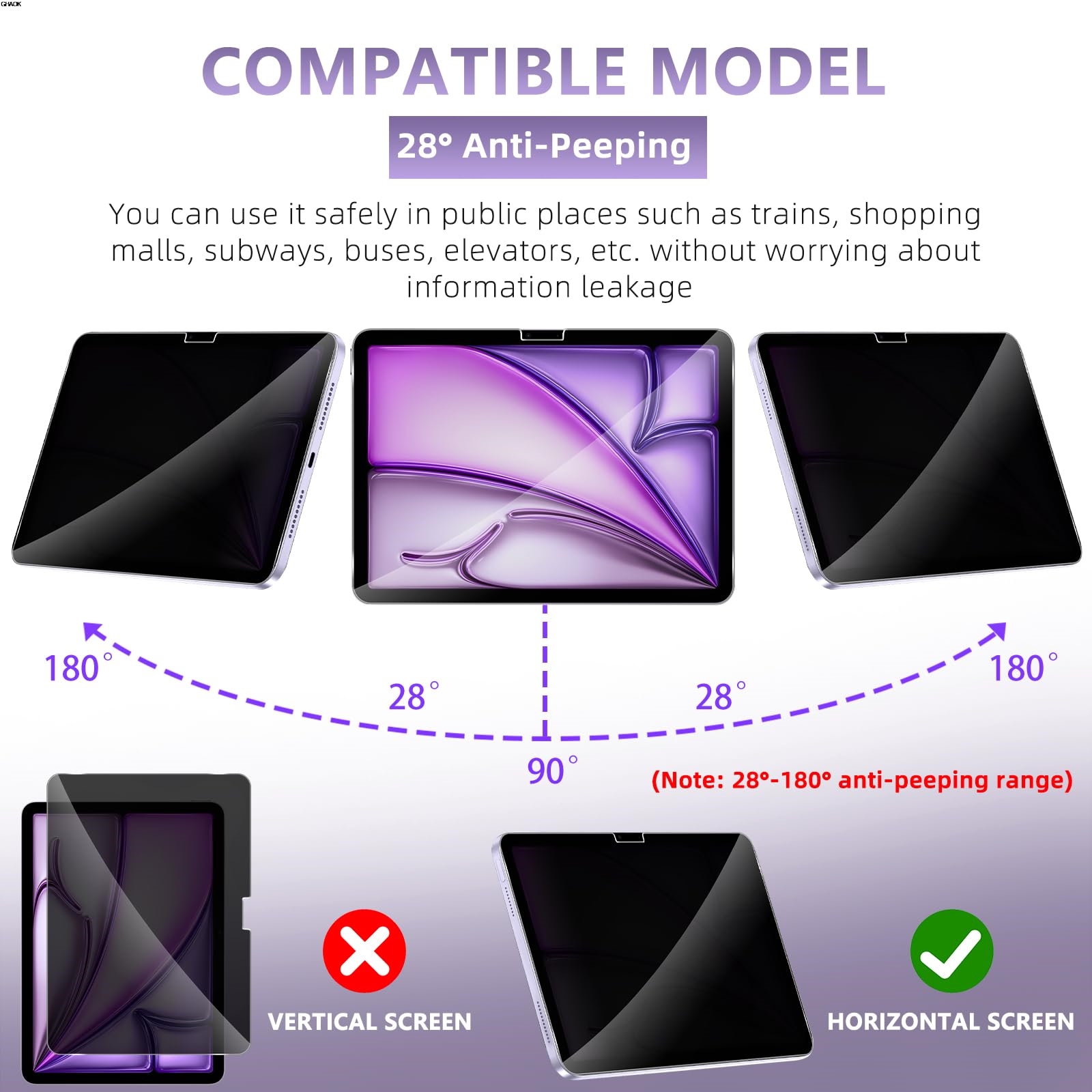 2 Way Privacy Anti-Spy Screen  - đánh giá và giá Matte Anti Glare Screen