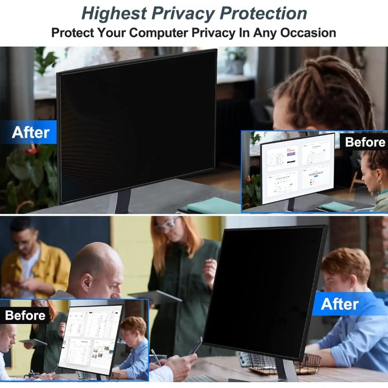 24inch Computer Privacy Screen - đánh giá và giá Privacy Filter 2Pack