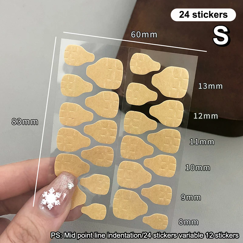 240pcs/10 Sheets Kraft Paper D - đánh giá và giá Full Cover Adhesive