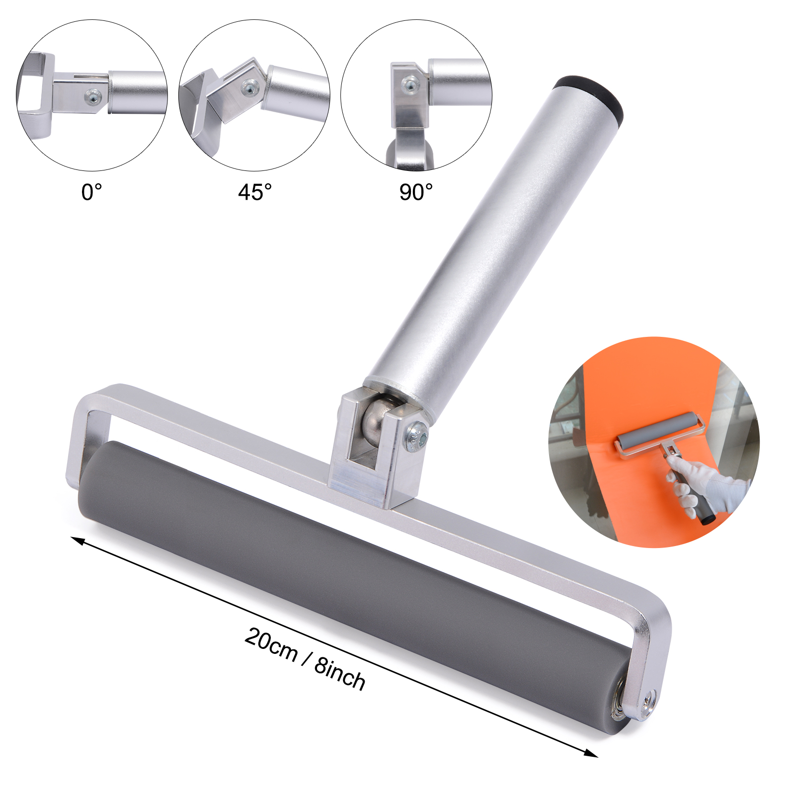 EHDIS 8 Inch Wrap Film Roller  - đánh giá và giá Air Bubble Remover