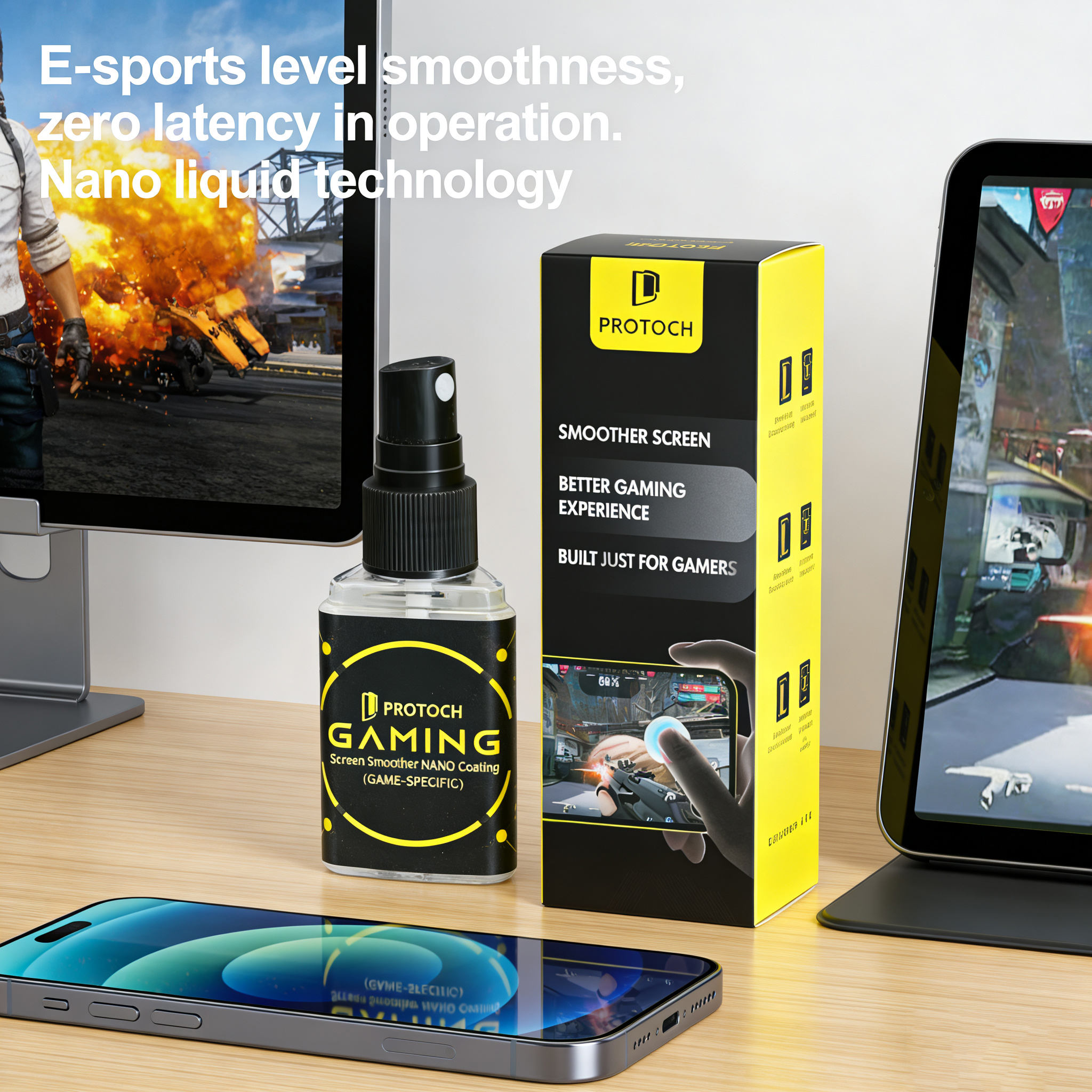 Hi-Tech NANO Liquid Glass Scre - đánh giá và giá Oleophobic Coating Spray