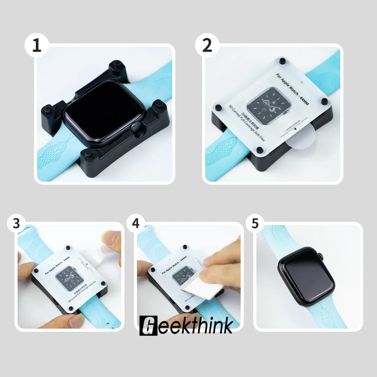 Hydrogel Film For Apple Watch  - đánh giá và giá Screen Alignment Tool