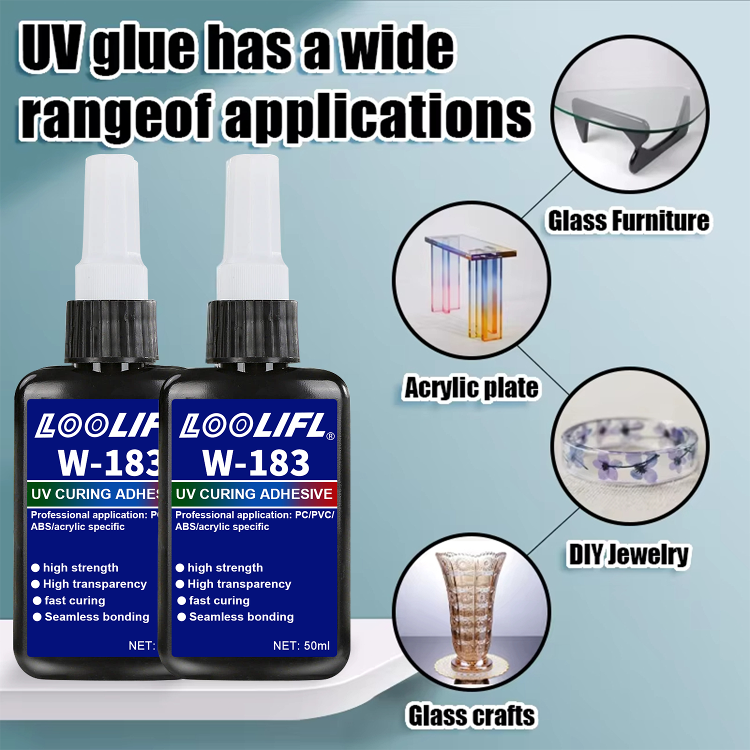 Hot Sell UV Hard Resin Adhesiv - đánh giá và giá Liquid Uv Glue Kit