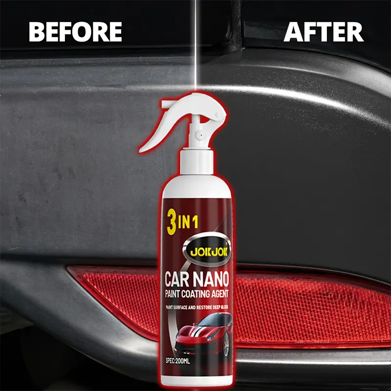 3-in-1 quick acting automotive - đánh giá và giá Nano Liquid Coating