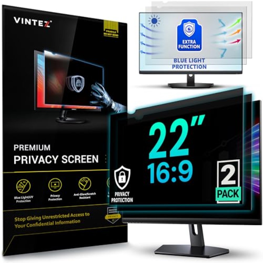 2 Pack 22 Inch 16:9 Privacy Sc - đánh giá và giá Privacy Filter 2Pack