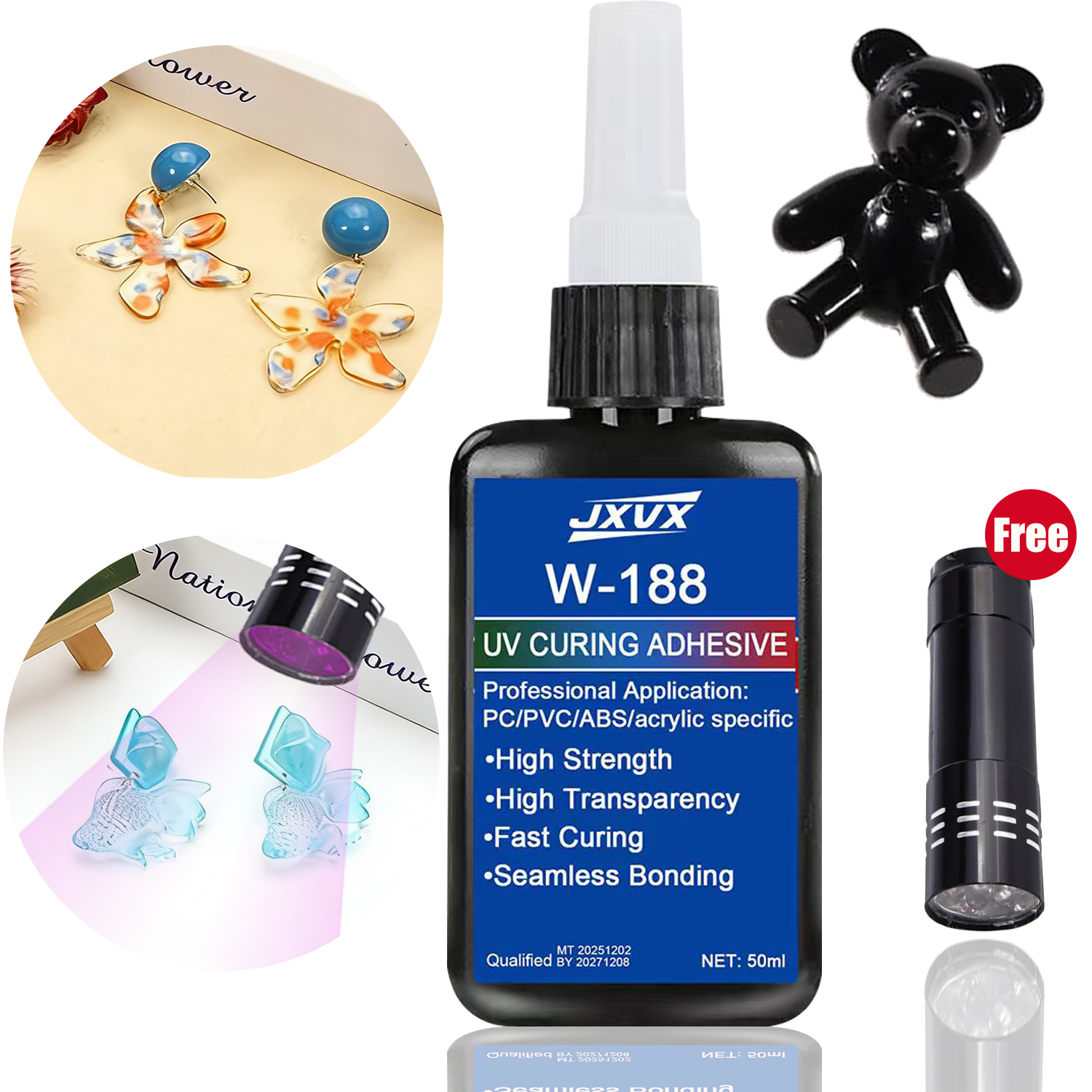 1.76oz UV Resin kits with lamp - đánh giá và giá Liquid Uv Glue Kit