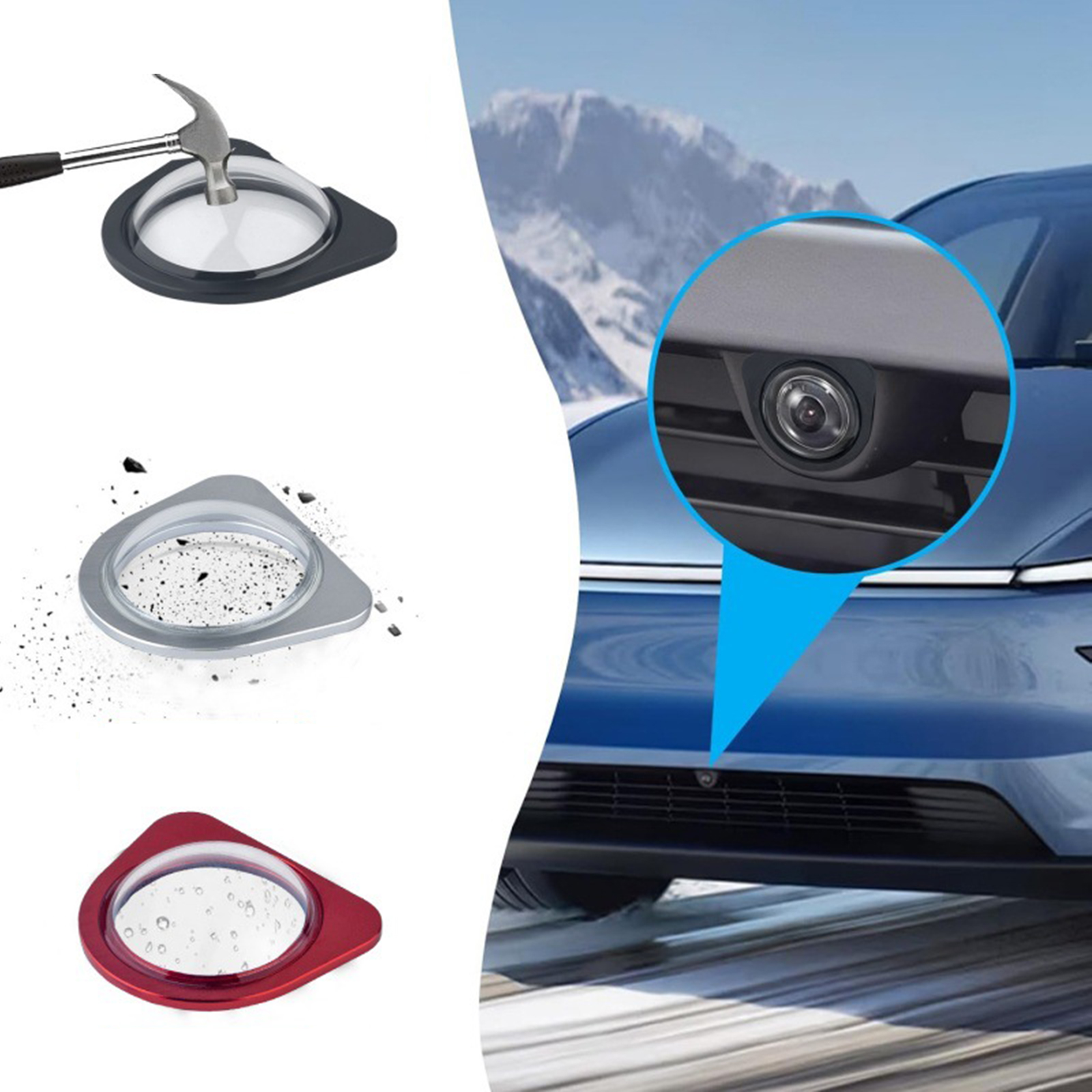 2PCS/1PC Front Bumper Camera L - đánh giá và giá Camera Lens Protector