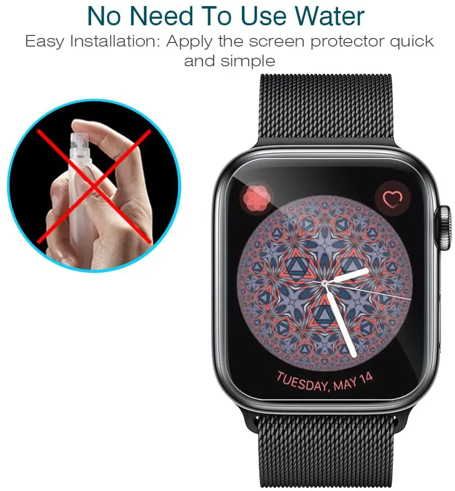 Screen Protector for Apple Wat - đánh giá và giá Hydrogel Screen Protector