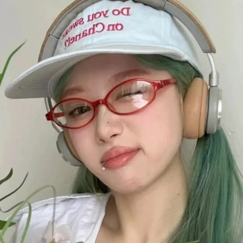Retro Oval Glasses Women Girls - đánh giá và giá Anti Blue Light Film