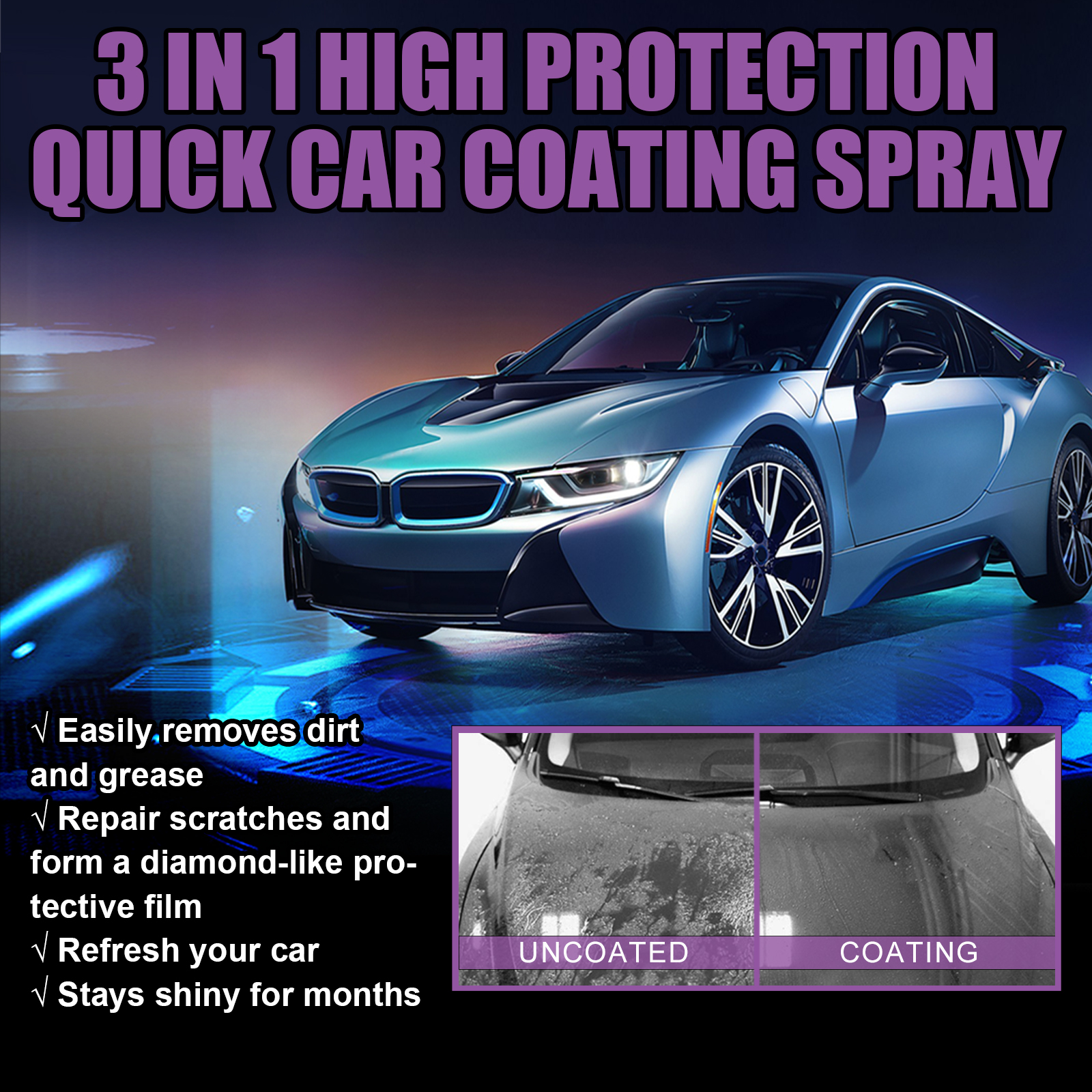 Car Ceramic Nano Coating Liqui - đánh giá và giá Nano Liquid Coating