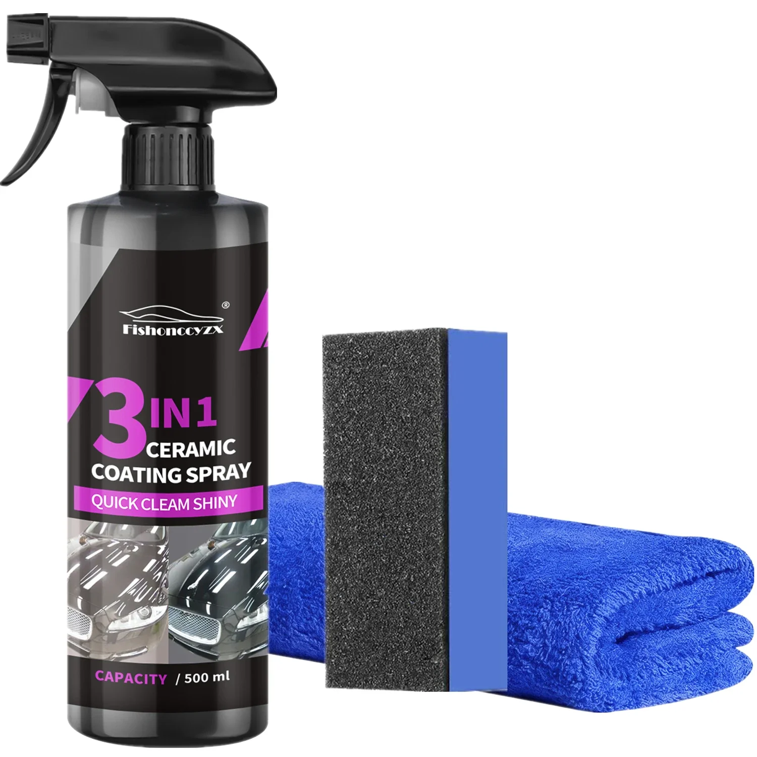 3 in 1 Car Ceramic Liquid Coat - đánh giá và giá Nano Liquid Coating