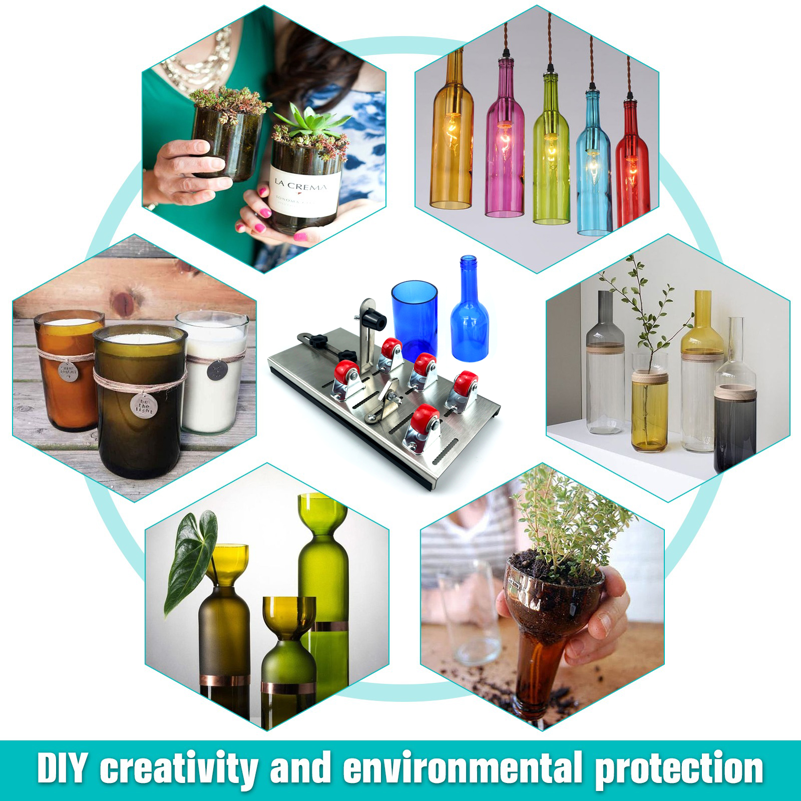 DIY Glass Bottle Cutter Adjust - đánh giá và giá Screen Protector Cutter
