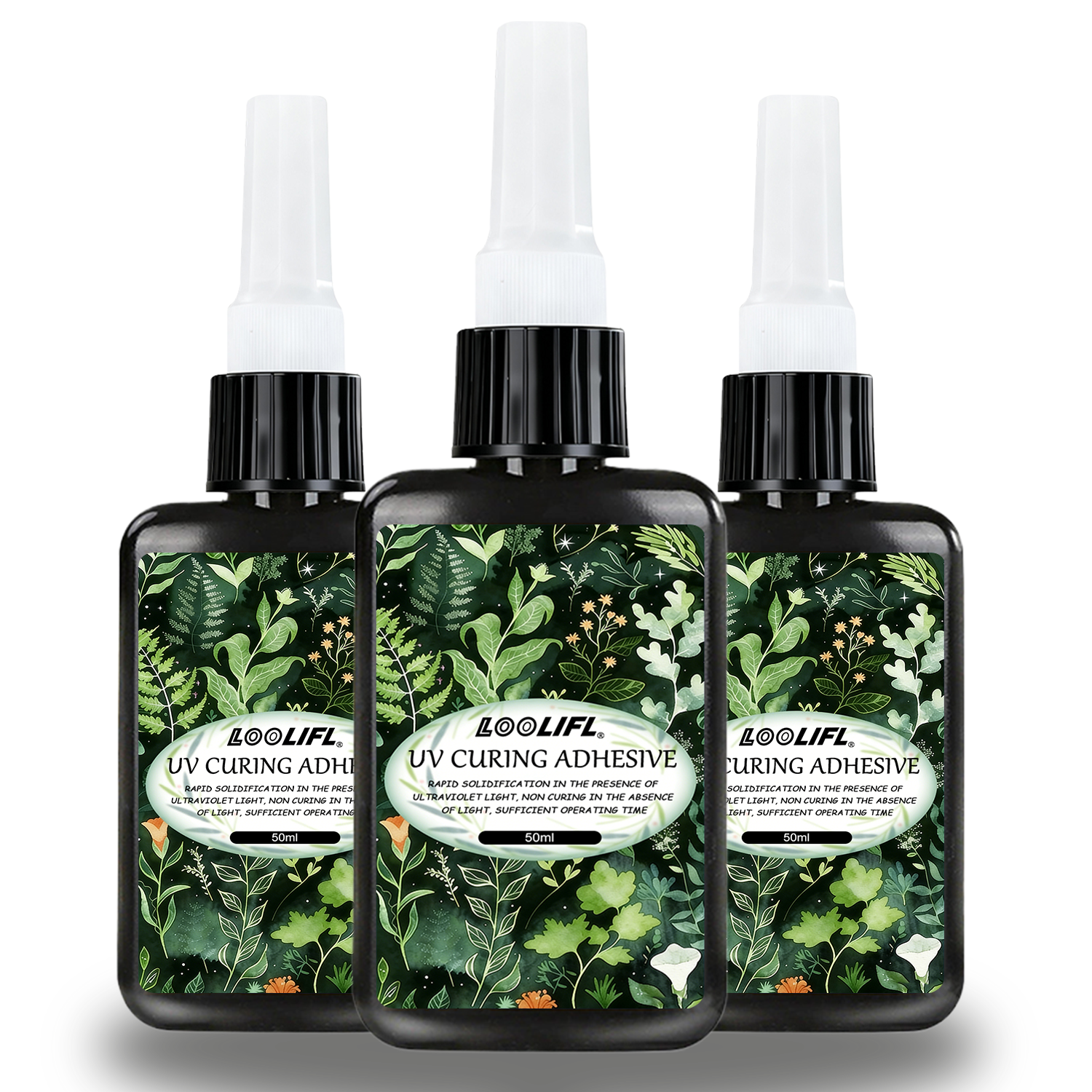 LOOLIFL UV Glue Kit 3 Bottles  - đánh giá và giá Liquid Uv Glue Kit